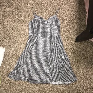 Black and white dress